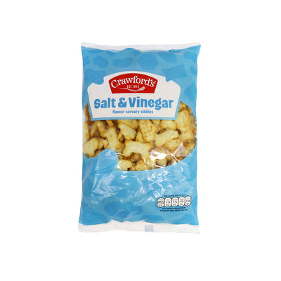 Crawford's Salt & Vinegar Flavour Savoury Nibbles 200g x 2Pack