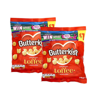 Butterkist Crunchy Toffee Popcorn 78g