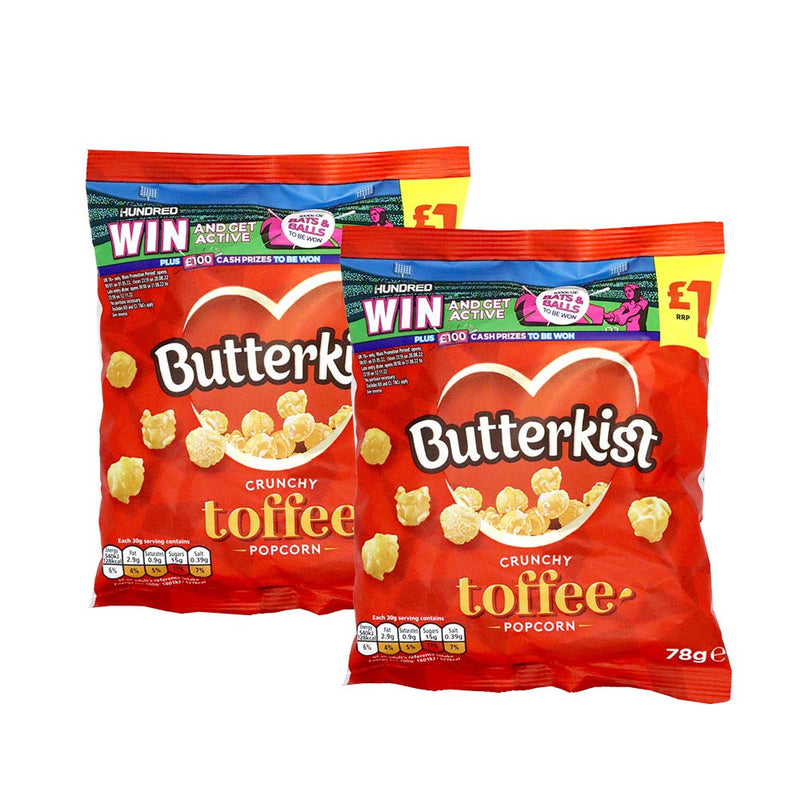 Butterkist Crunchy Toffee Popcorn 78g