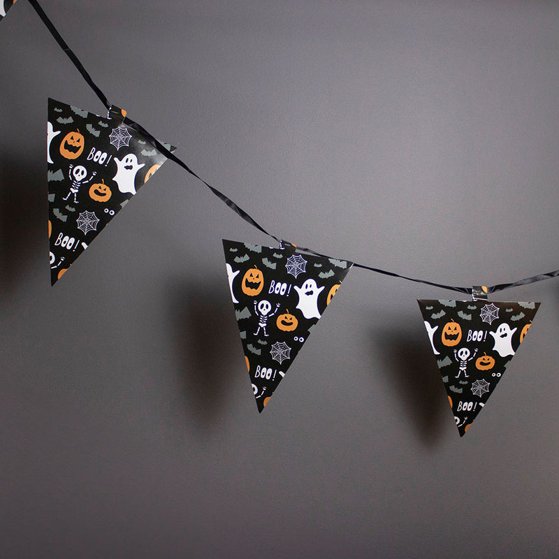 Pumpkin Bunting 10 Flags