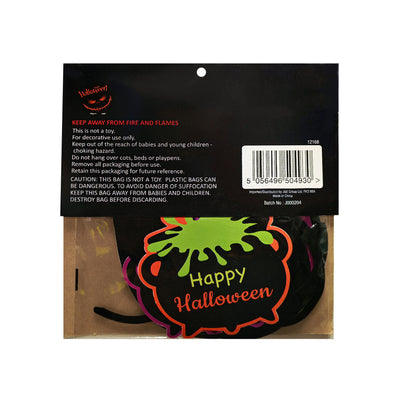 12 Pieces Halloween Swirl Hanging Decoration Assorted