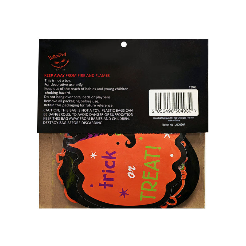 12 Pieces Halloween Swirl Hanging Decoration Assorted