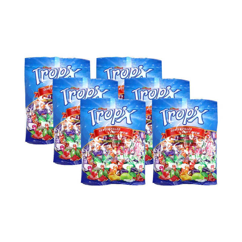 Ecrin Tropx Center Filled Fruit Chew Mixed 250g