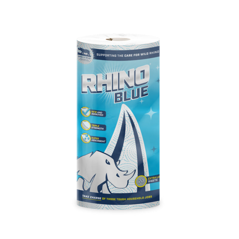 Rhino Blue 3ply Kitchen Towel