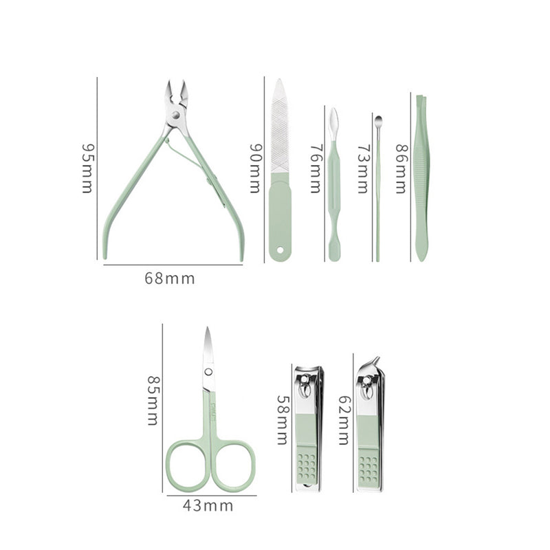 Manicure Set Nail Clippers Kit 7Pcs