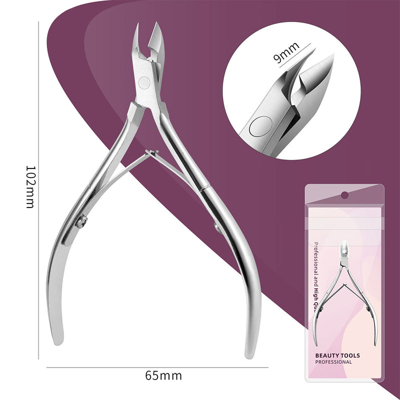 Silver Stainless Steel Nail Cuticle Nippers