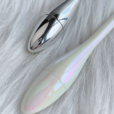 Multi-Purpose Nail Powder Brush White Handle