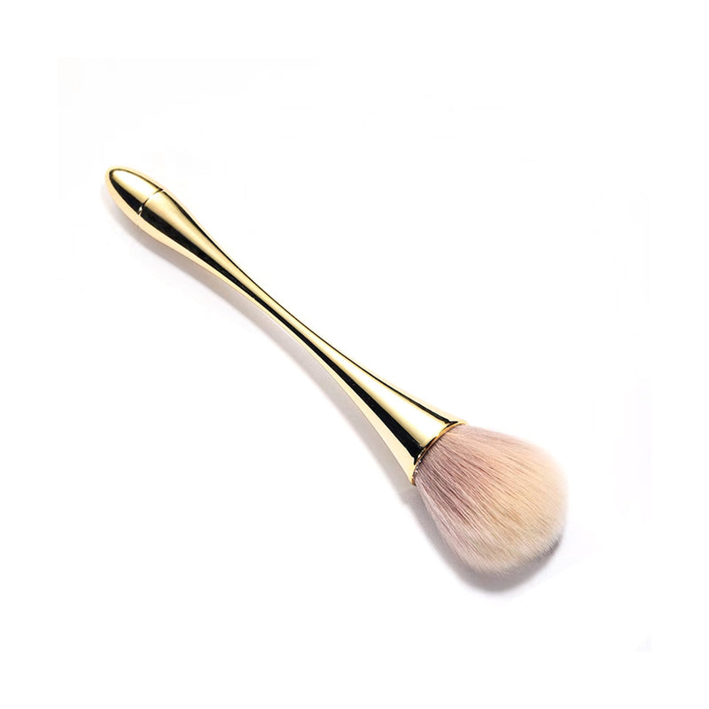 Multi-Purpose Nail Powder Brush Rosegold Handle