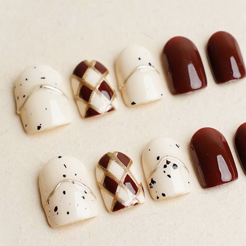 Vintage Fashion Press on Nails