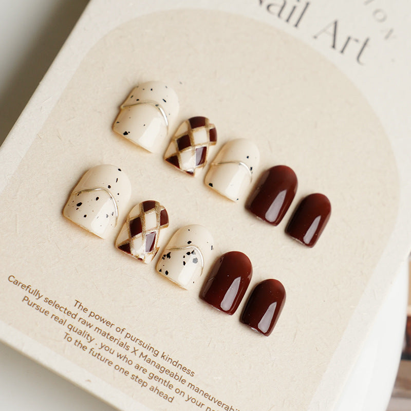 Vintage Fashion Press on Nails