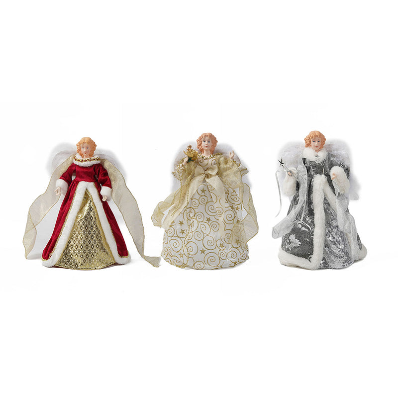 Angel Christmas Tree Topper Decoration 30cm