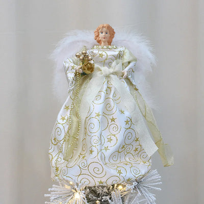 Angel Christmas Tree Topper Decoration 30cm