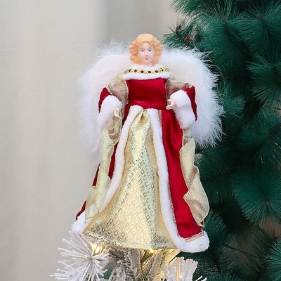 Angel Christmas Tree Topper Decoration 30cm