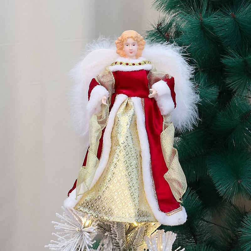 Angel Christmas Tree Topper Decoration 30cm