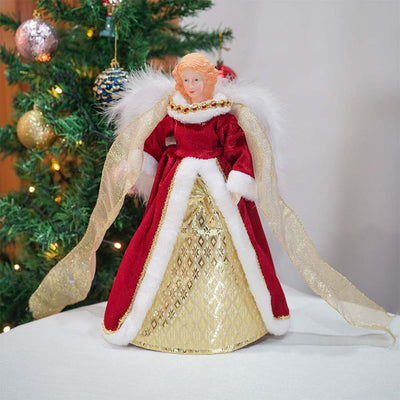 Angel Christmas Tree Topper Decoration 30cm