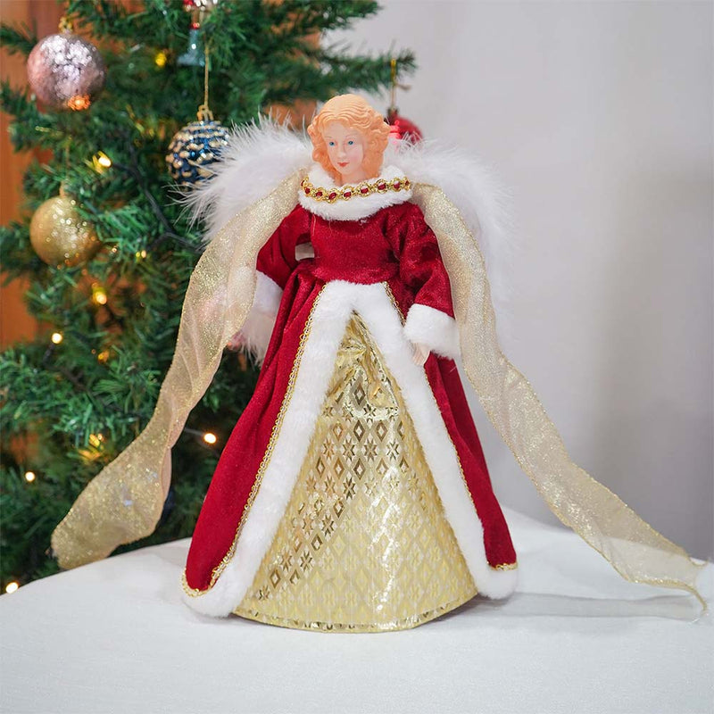 Angel Christmas Tree Topper Decoration 30cm