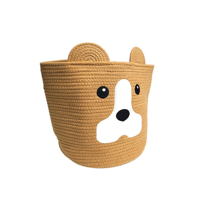 Large Animal Storage Cotton Foldable Organizer Basket Dog 30cmx30cmx30cm