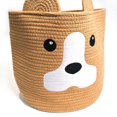 Large Animal Storage Cotton Foldable Organizer Basket Dog 30cmx30cmx30cm