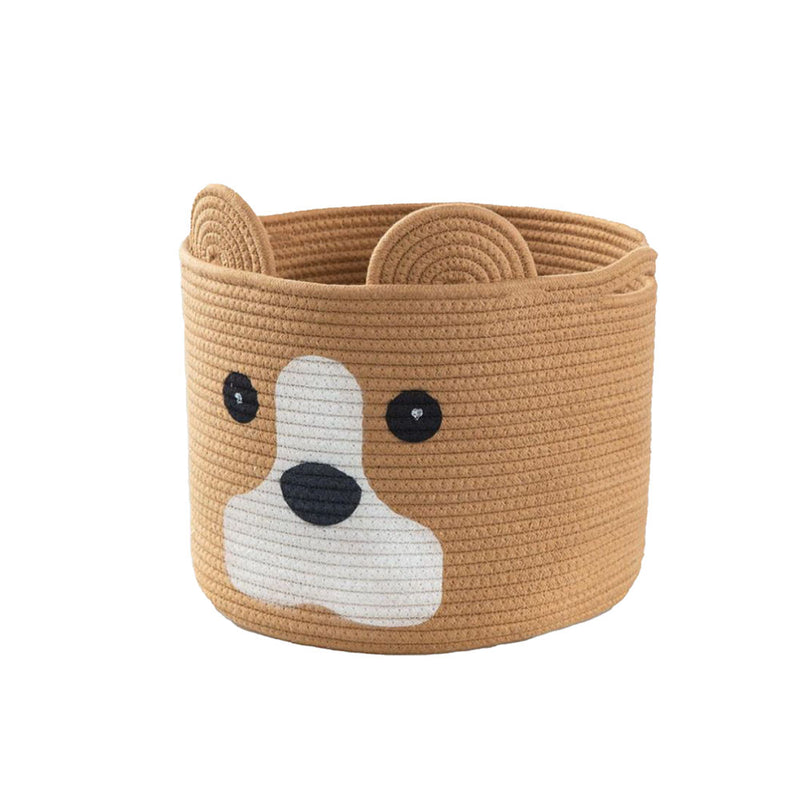 Large Animal Storage Cotton Foldable Organizer Basket Dog 30cmx30cmx30cm