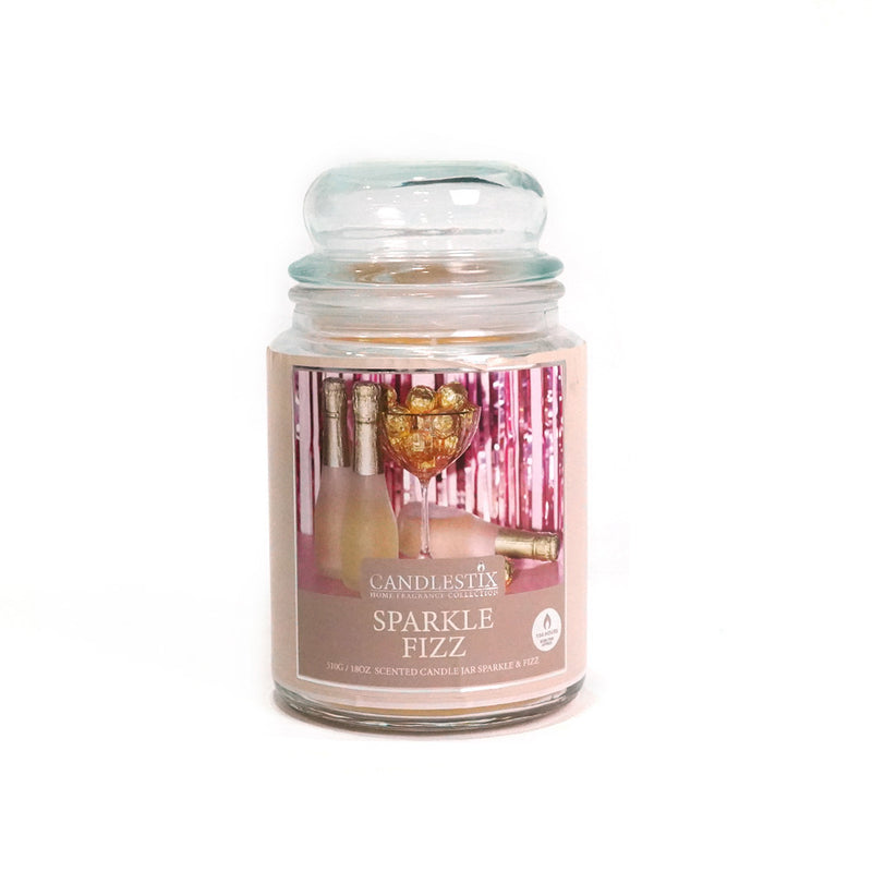 18Oz Scented Jar Candle Sparkle & Fizz