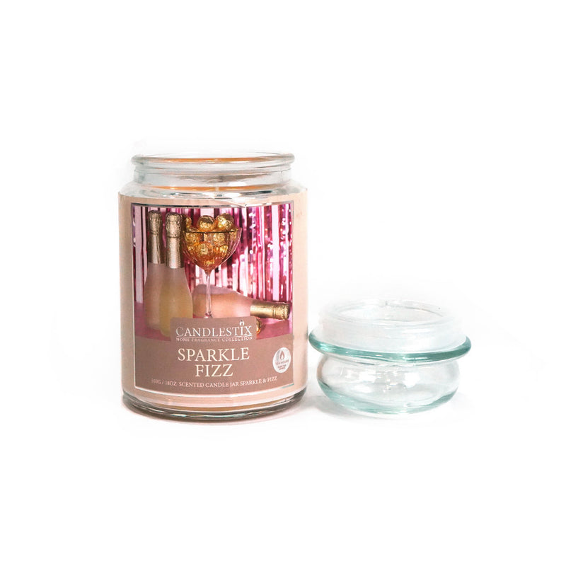 18Oz Scented Jar Candle Sparkle & Fizz