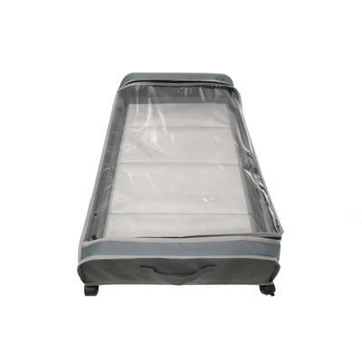 Canvas Dust-proof Storage Box with wheels