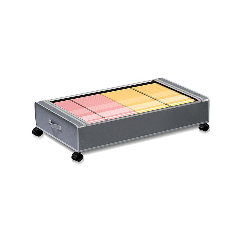 Canvas Dust-proof Storage Box with wheels