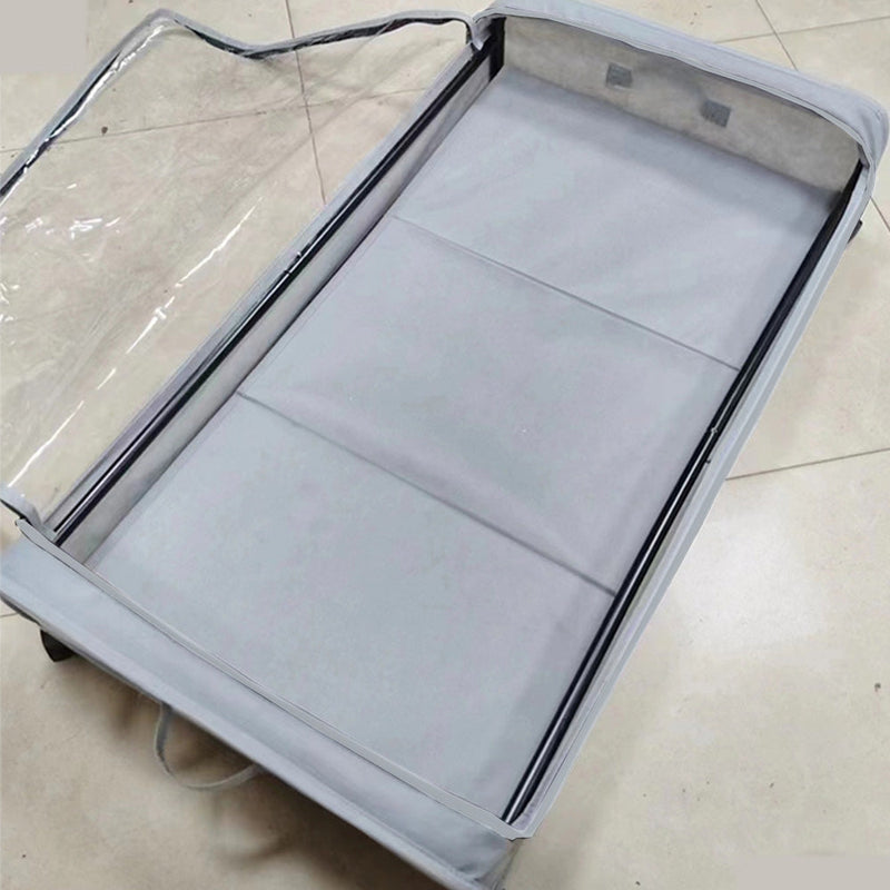 Canvas Dust-proof Storage Box with wheels