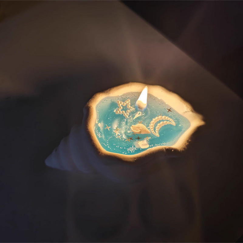 Seashell Shaped Jelly Wax Scented Candle