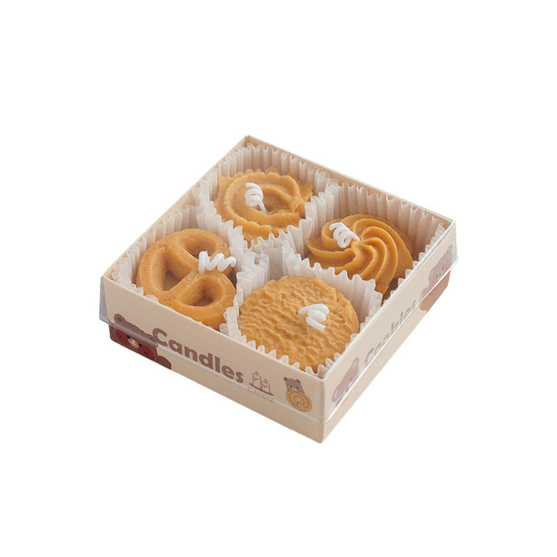 Cookies Shaped Wax Melts 8PC Coffee and milk Scent