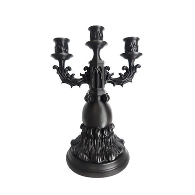 Gothic Decor Candle Holder with 3 Arms ¨C Halloween Haunted Decor