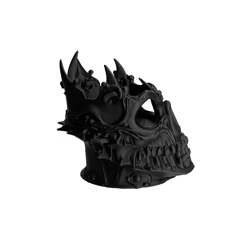 3D Tealight Decor Crown Skull Candle Holder
