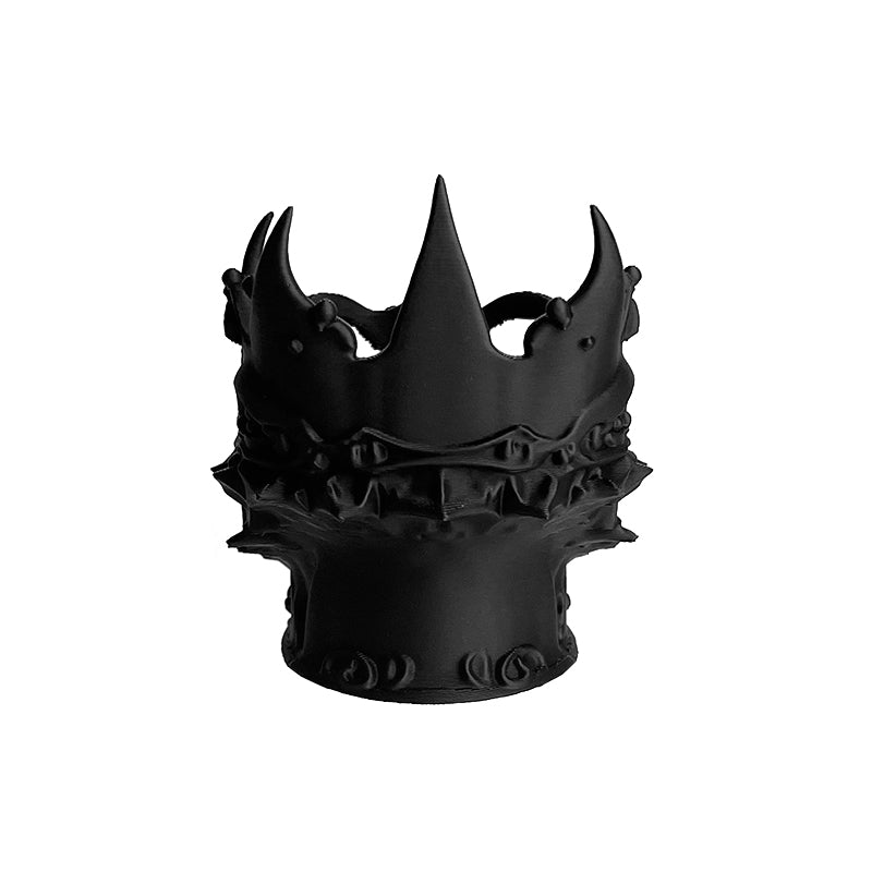 3D Tealight Decor Crown Skull Candle Holder