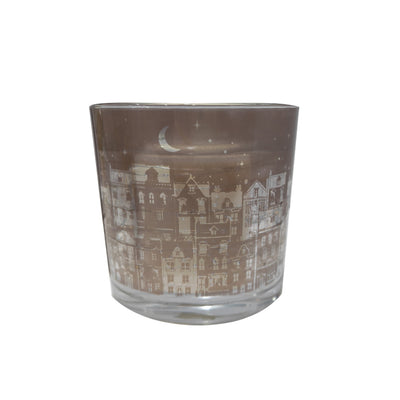 Creative Luminous Cup Festive Scented Glass Jar Candle