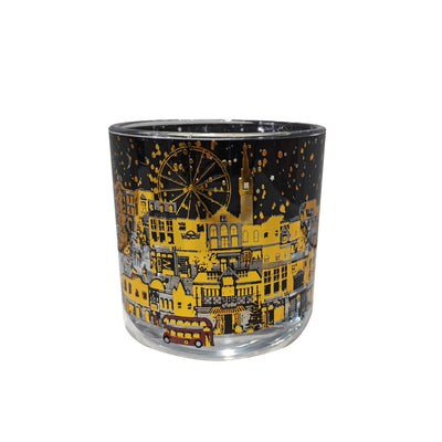 Creative Luminous Cup Festive Scented Glass Jar Candle