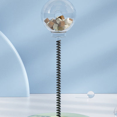 Cat Leakage Turntable Slow Eating Feeder - Ball Track Cat Toy