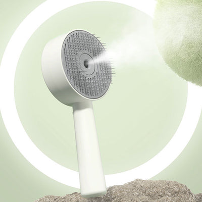 Pet Steam Spray One-Click Hair Remove Comb