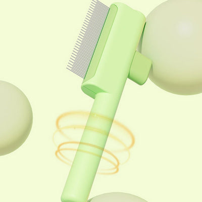 Pet Self-cleaning One-click Hair Comb