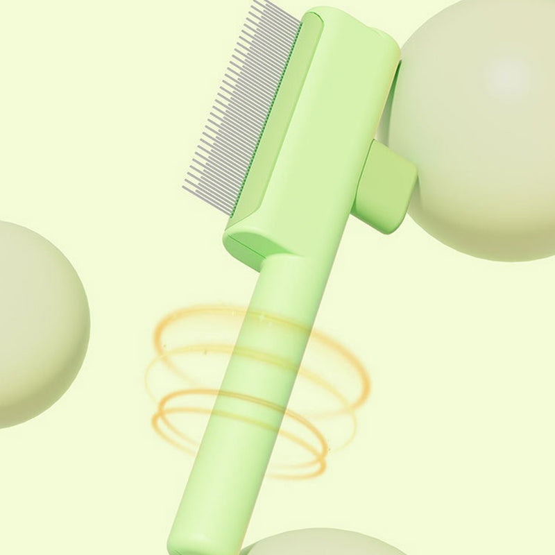 Pet Self-cleaning One-click Hair Comb