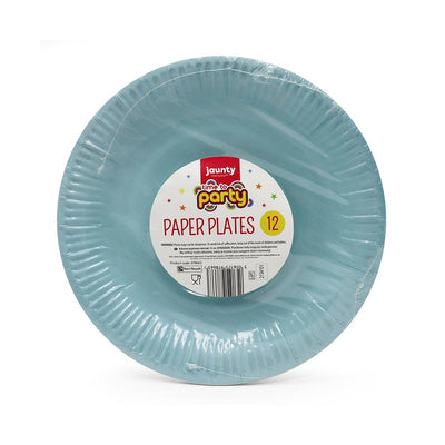 Pastel Paper Plates 12PK