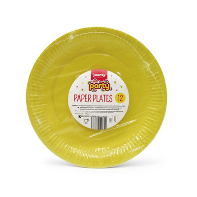 Pastel Paper Plates 12PK