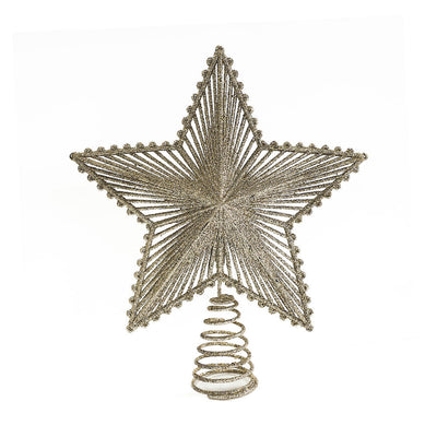 Glitter 3D Star Christmas Tree Topper