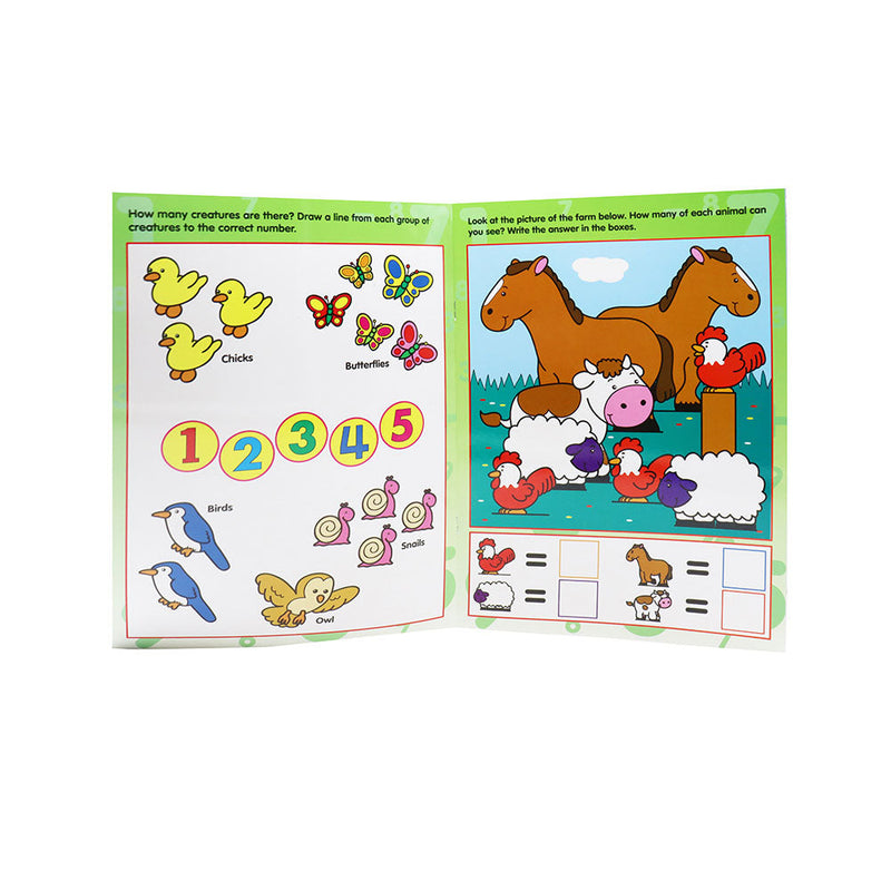 First Learn Wipe-Clean 3 Assorted