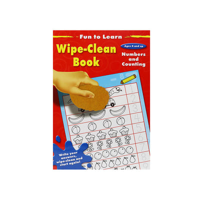 First Learn Wipe-Clean 3 Assorted