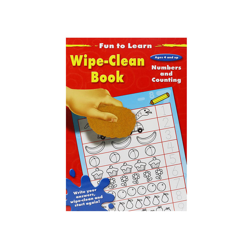 First Learn Wipe-Clean 3 Assorted