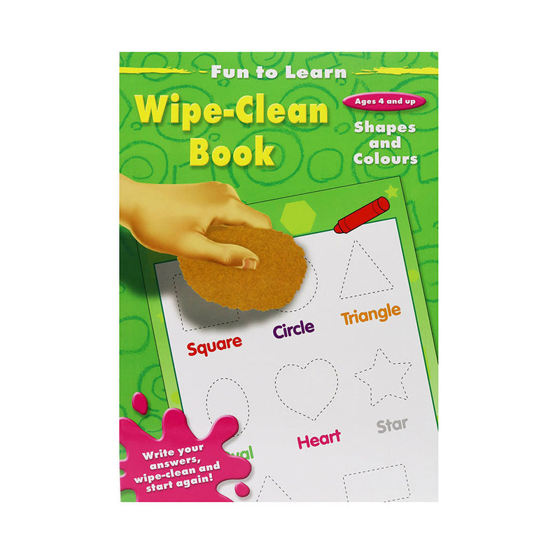 First Learn Wipe-Clean 3 Assorted