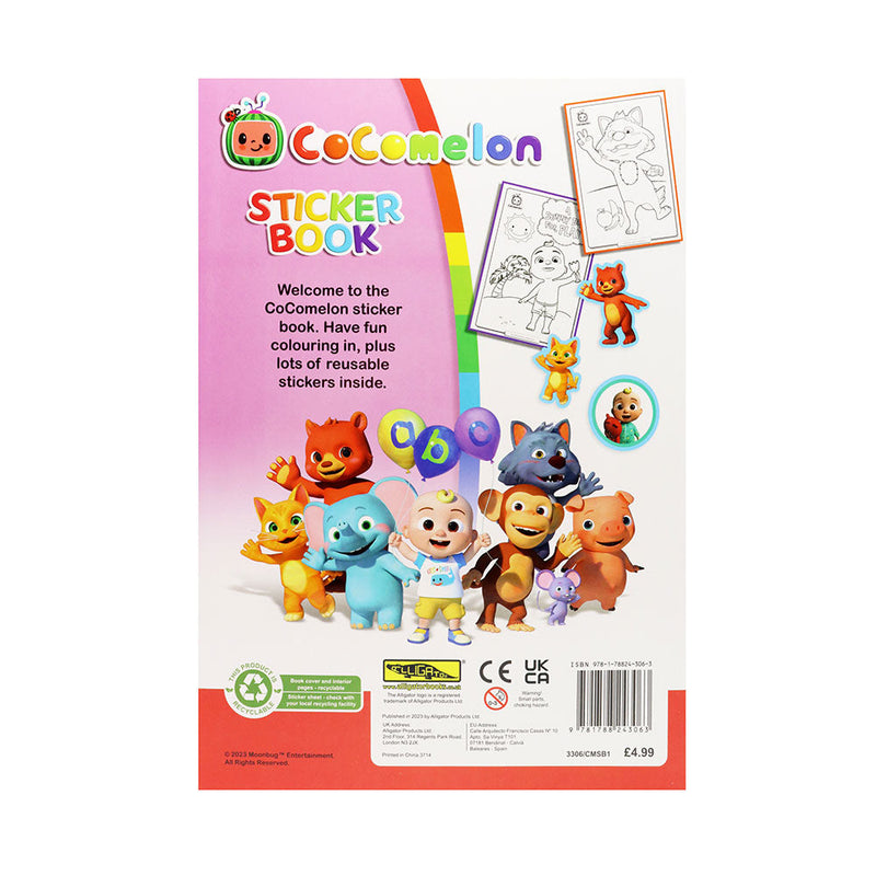 Cocomelon Sticker Book