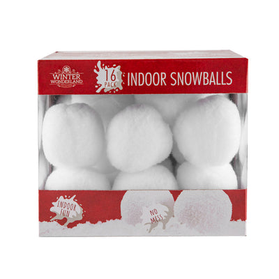 Indoor Snowballs 16PK