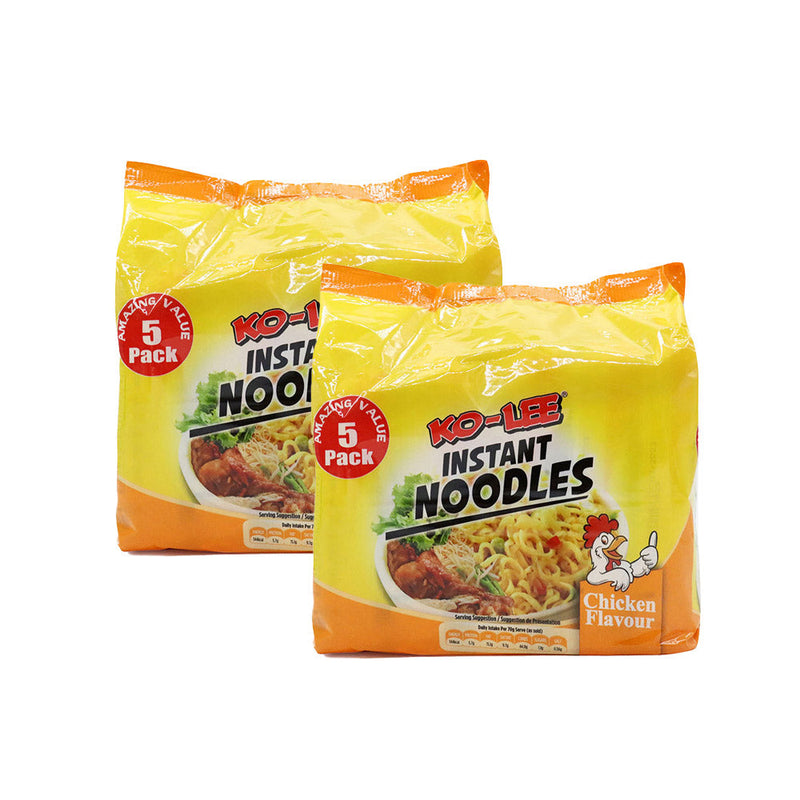 Ko-Lee Instant Noodle Chicken Flavour 5x70g x 2PK