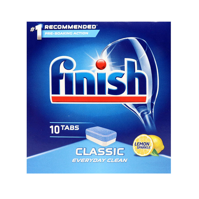 Finish Classic Clean Tabs Lemon 10PK